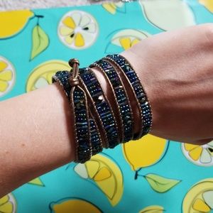 🍋Beaded Wrap Bracelet